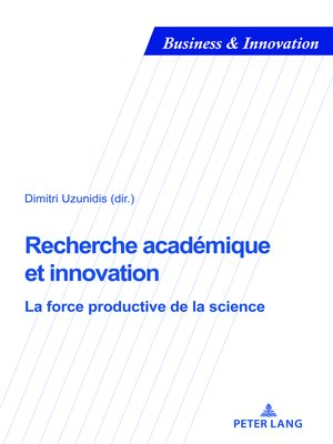 cover image of Recherche académique et innovation